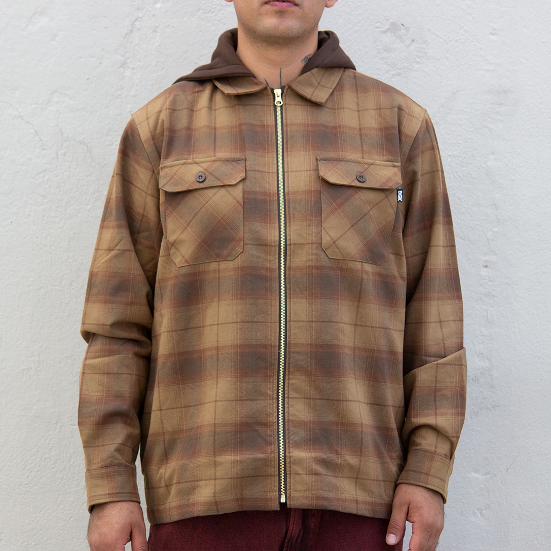 Chamarra de Franela DGK In Chains Brown