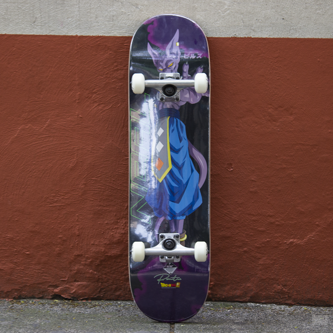 Patineta Primitive X Dragon Ball Super Neal Beerus