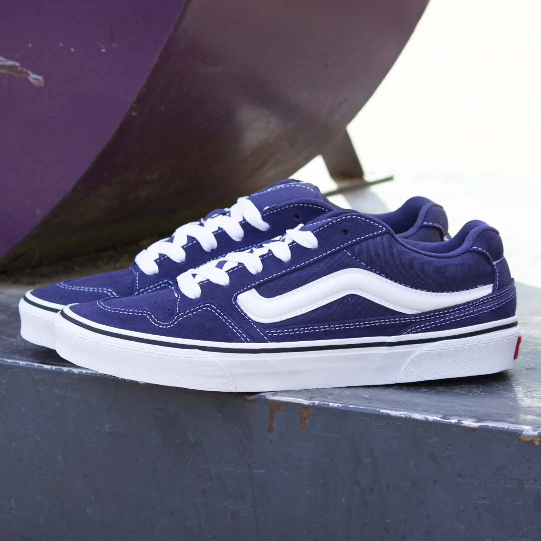 Tenis Vans Caldrone Suede Canvas Deep Twilight