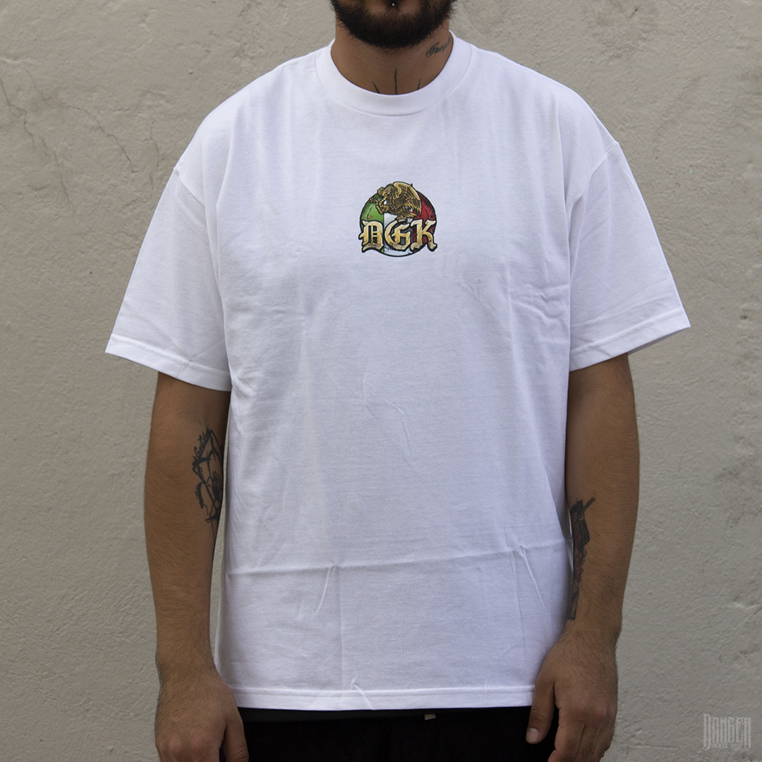 Playera DGK Azteca White