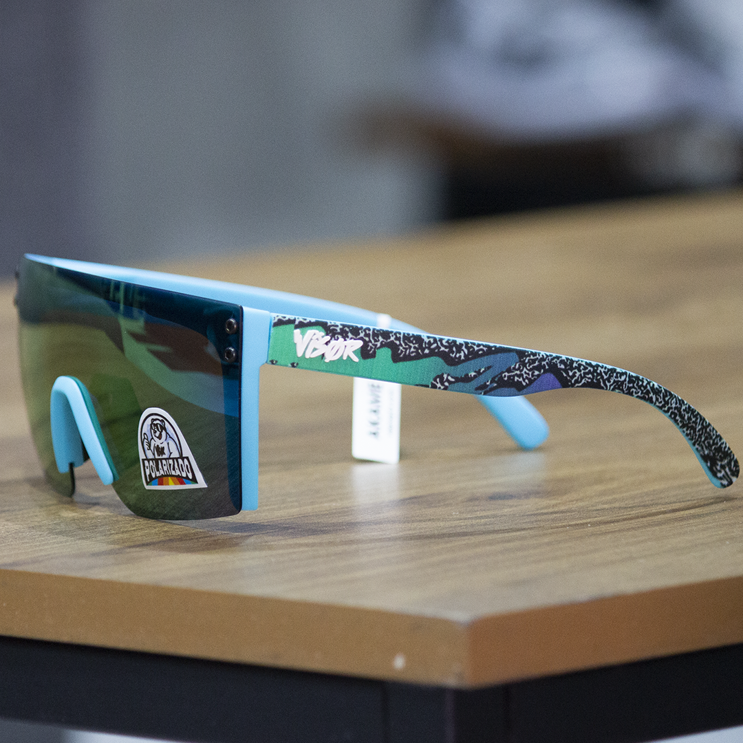 Lentes de Sol Visor Optix Akame Azul