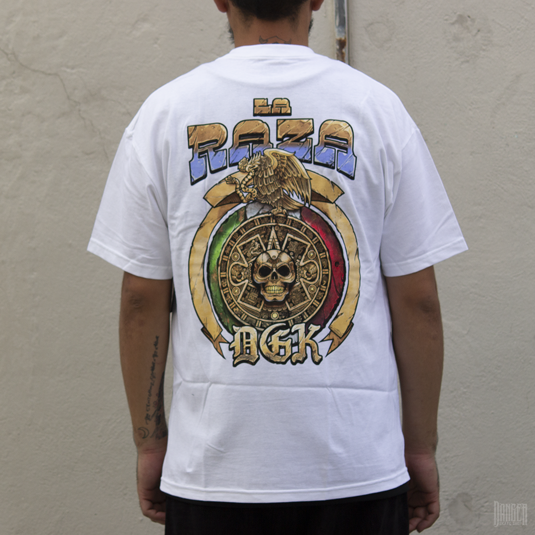 Playera DGK Azteca White