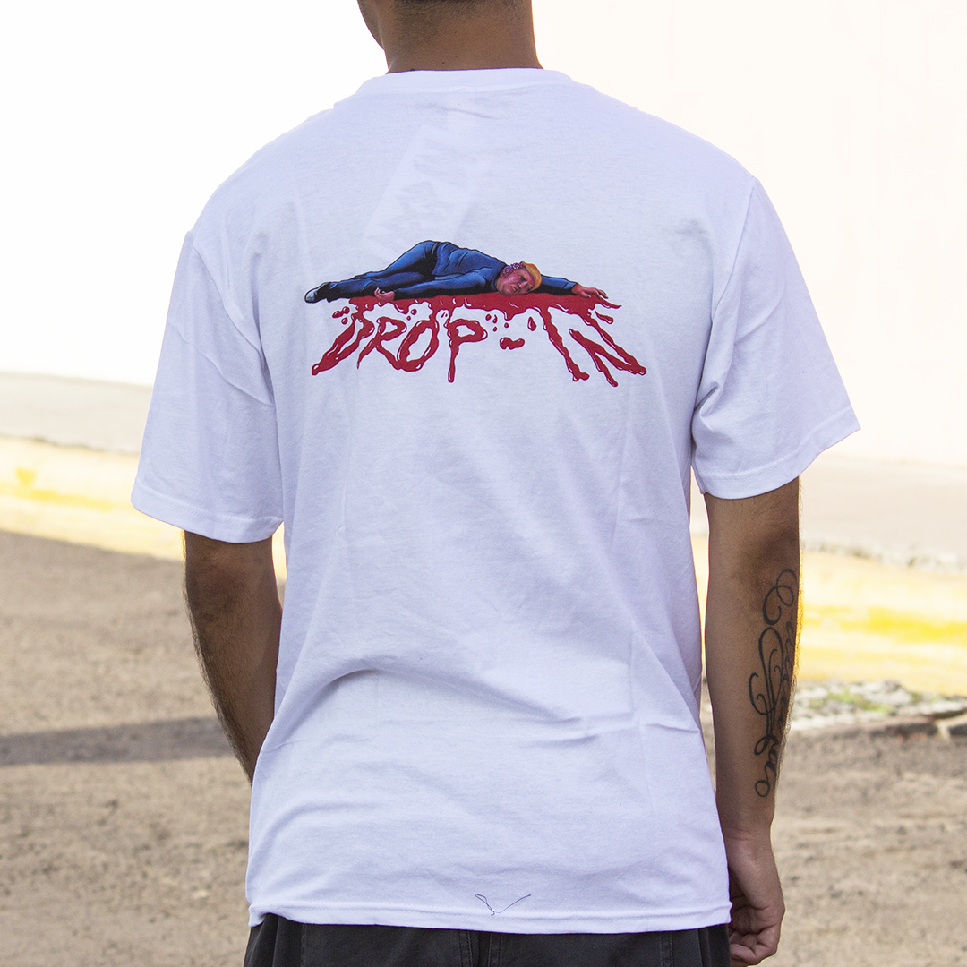 Playera Drop In Skateboard Magazine Atentado