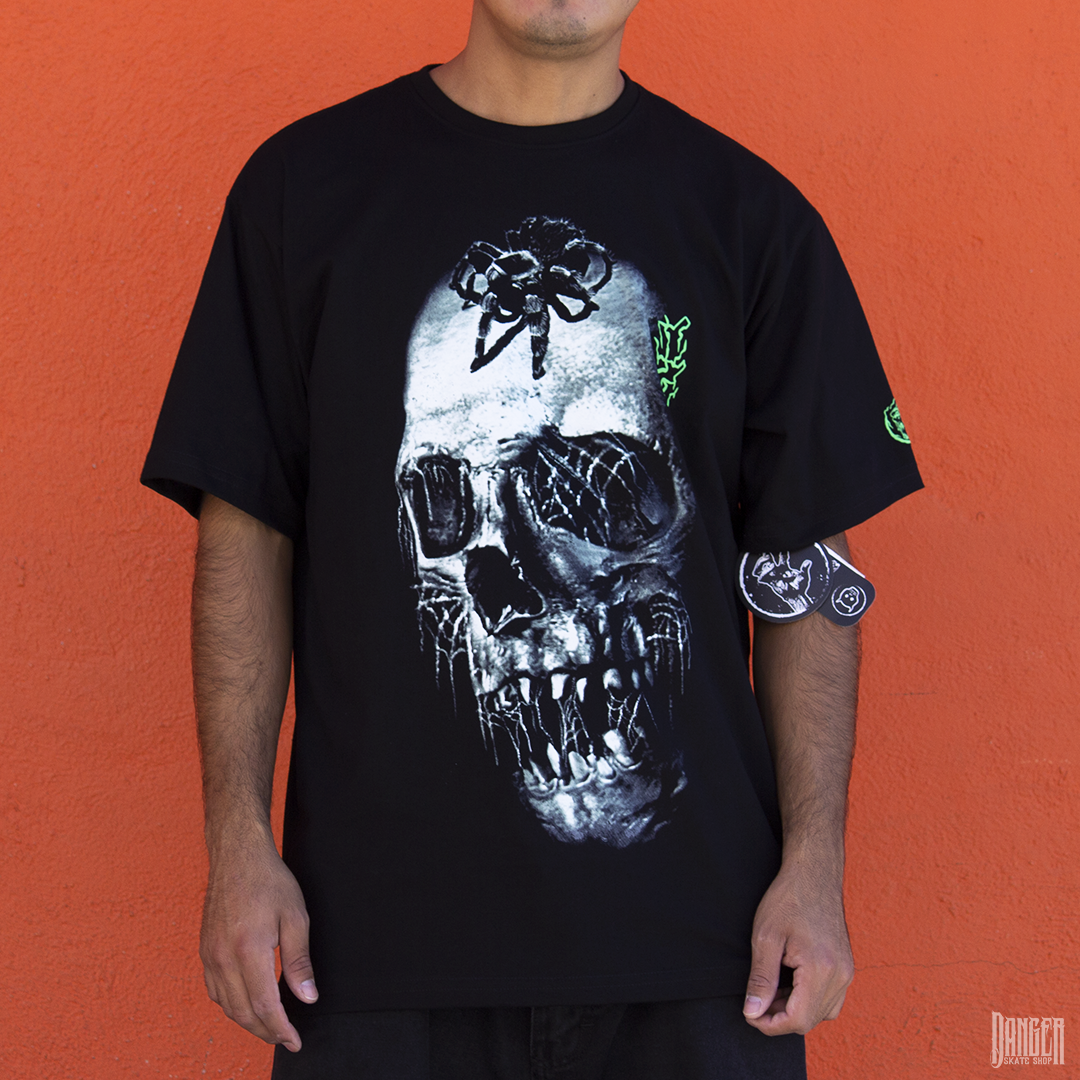 Playera Cramp Spider Skull