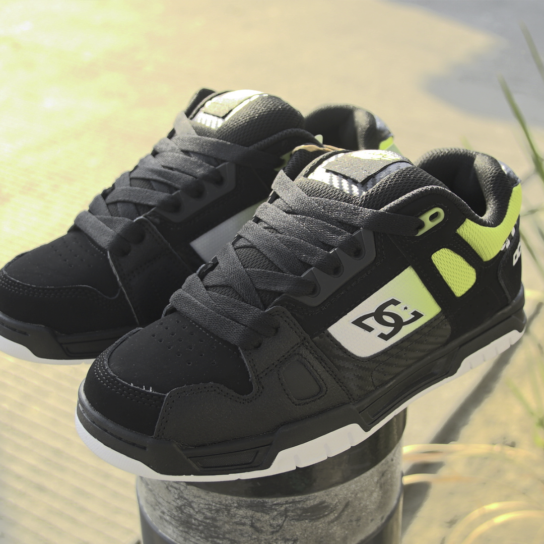 Tenis DC Stag SE Black Green White