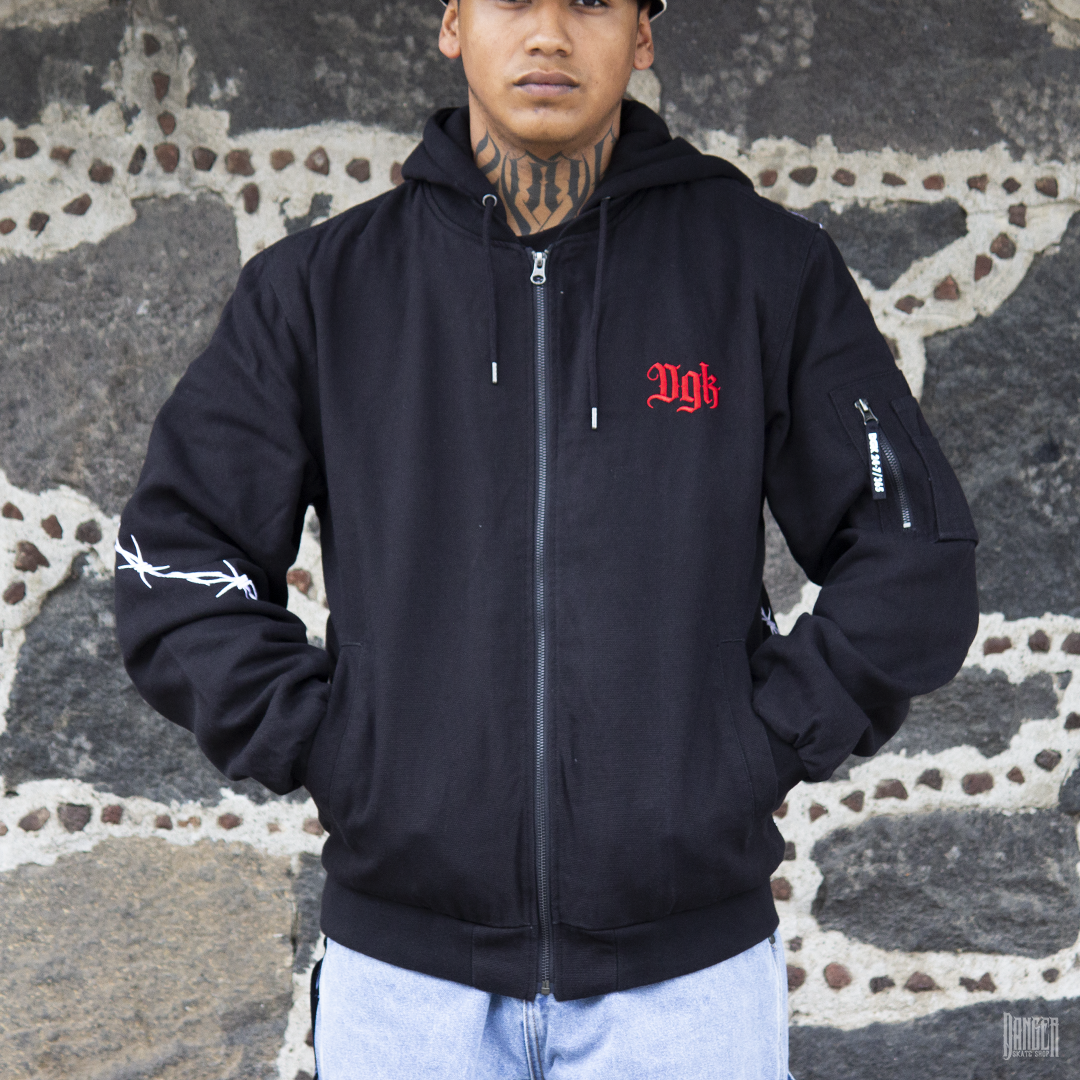 Chamarra Bomber DGK Armory Black
