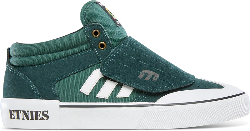 Tenis Etnies Windrow Vulc Mid X Rebel Sports X Andy Anderson Green White