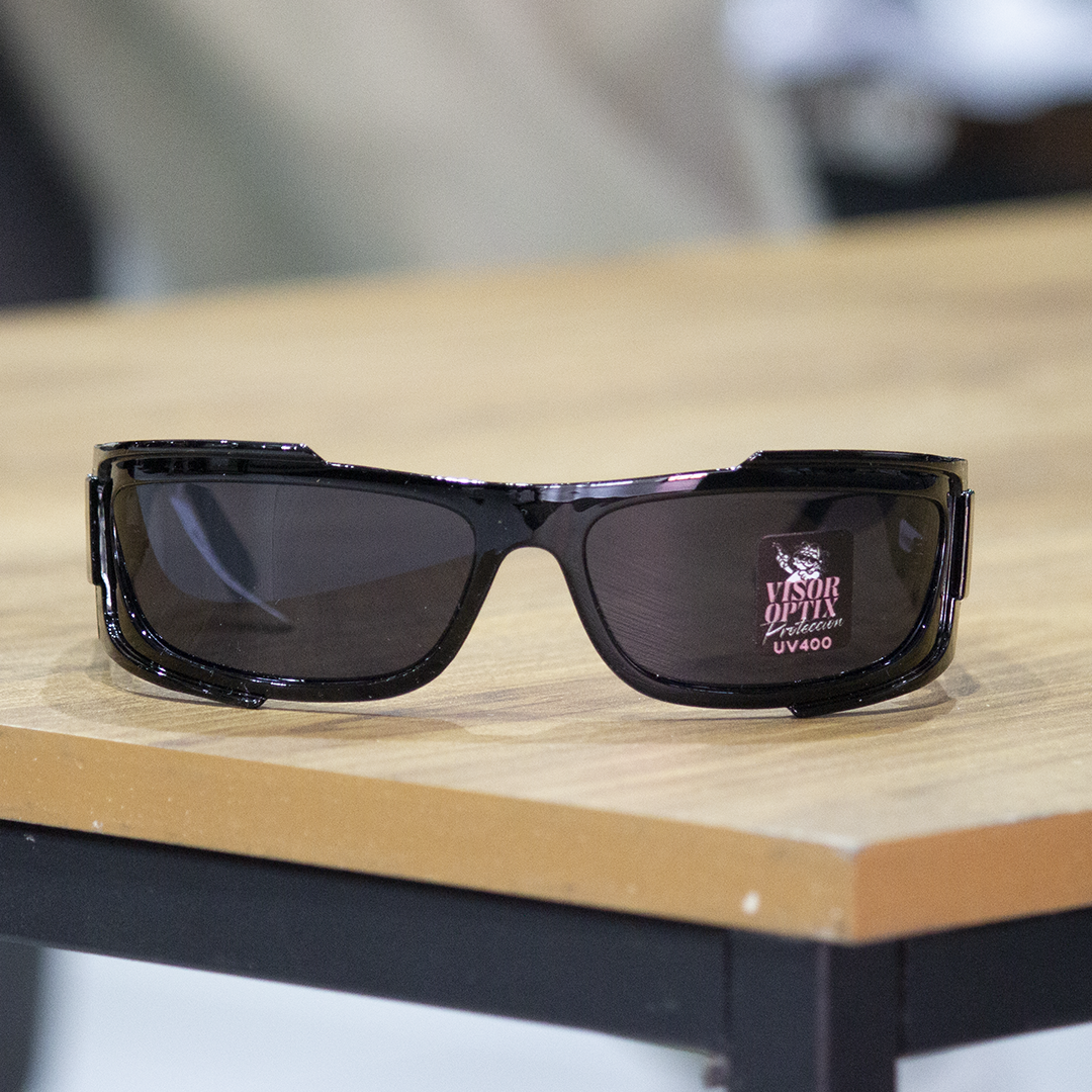 Lentes de Sol Visor Optix Yüng Negro