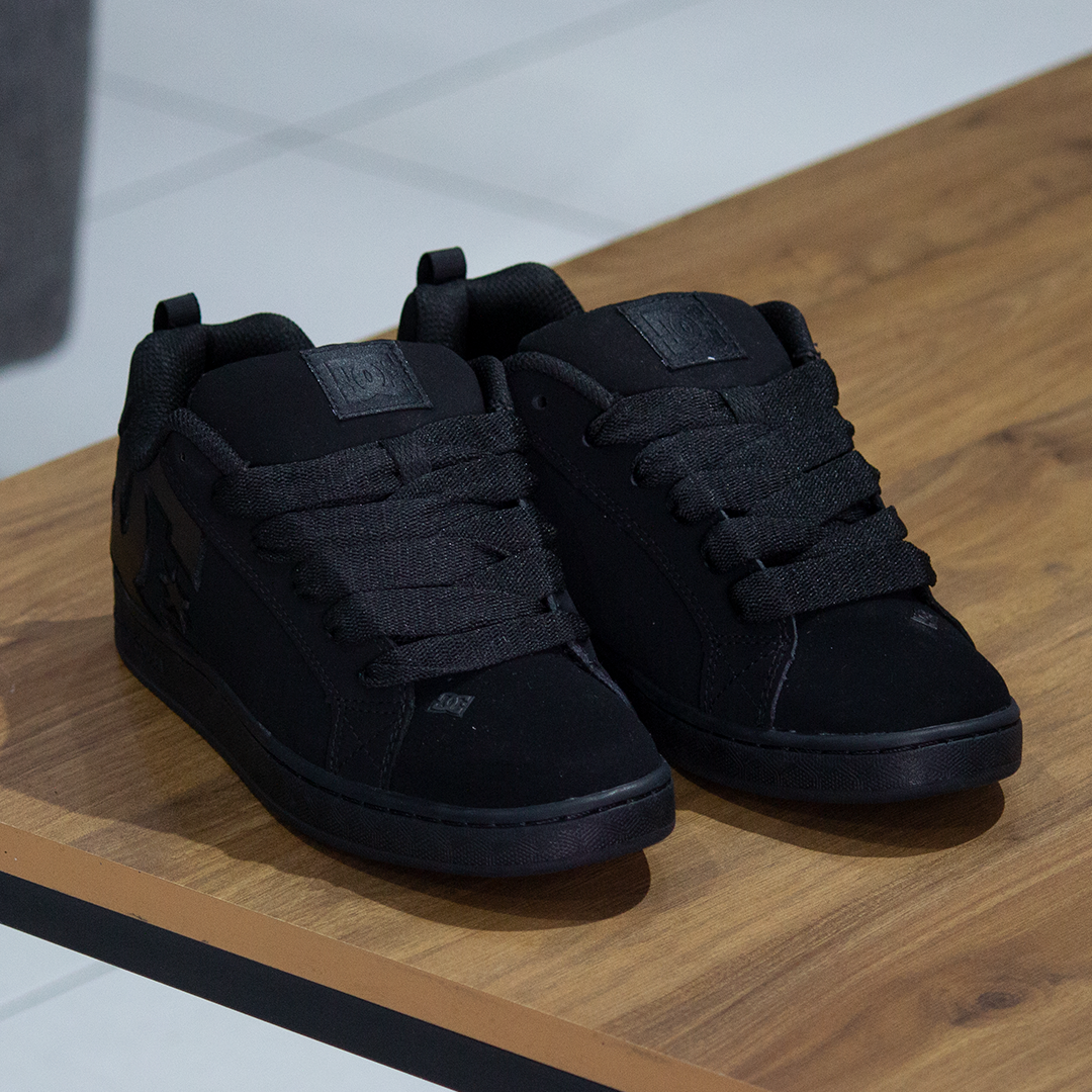 Tenis DC Court Graffik Black Black