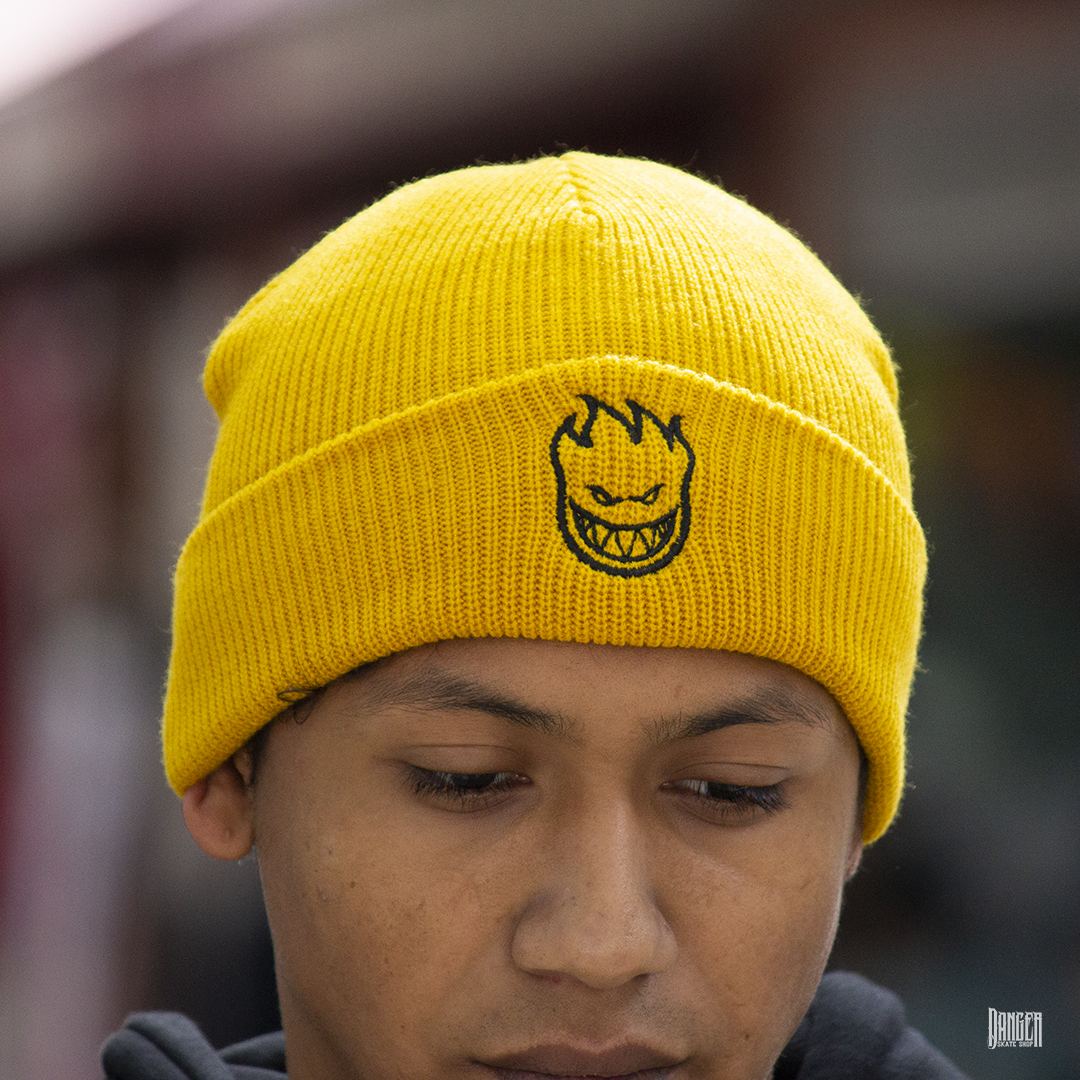 Beanie Spitfire Bighead Mustard Black