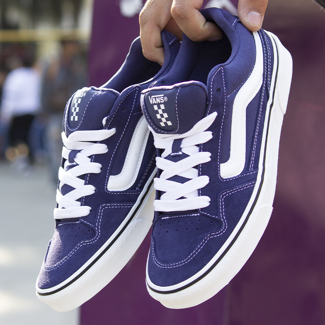 Tenis Vans Caldrone Suede Canvas Deep Twilight