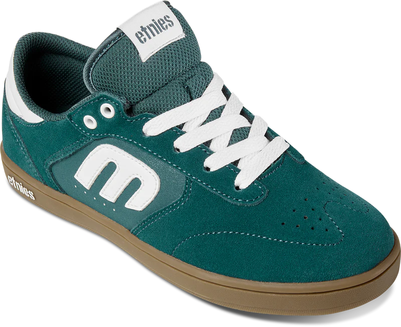 Green etnies sales
