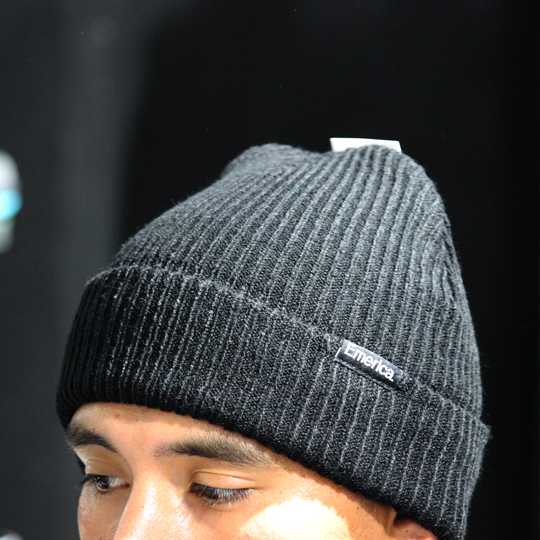 Beanie Emerica Logo Clamp Black