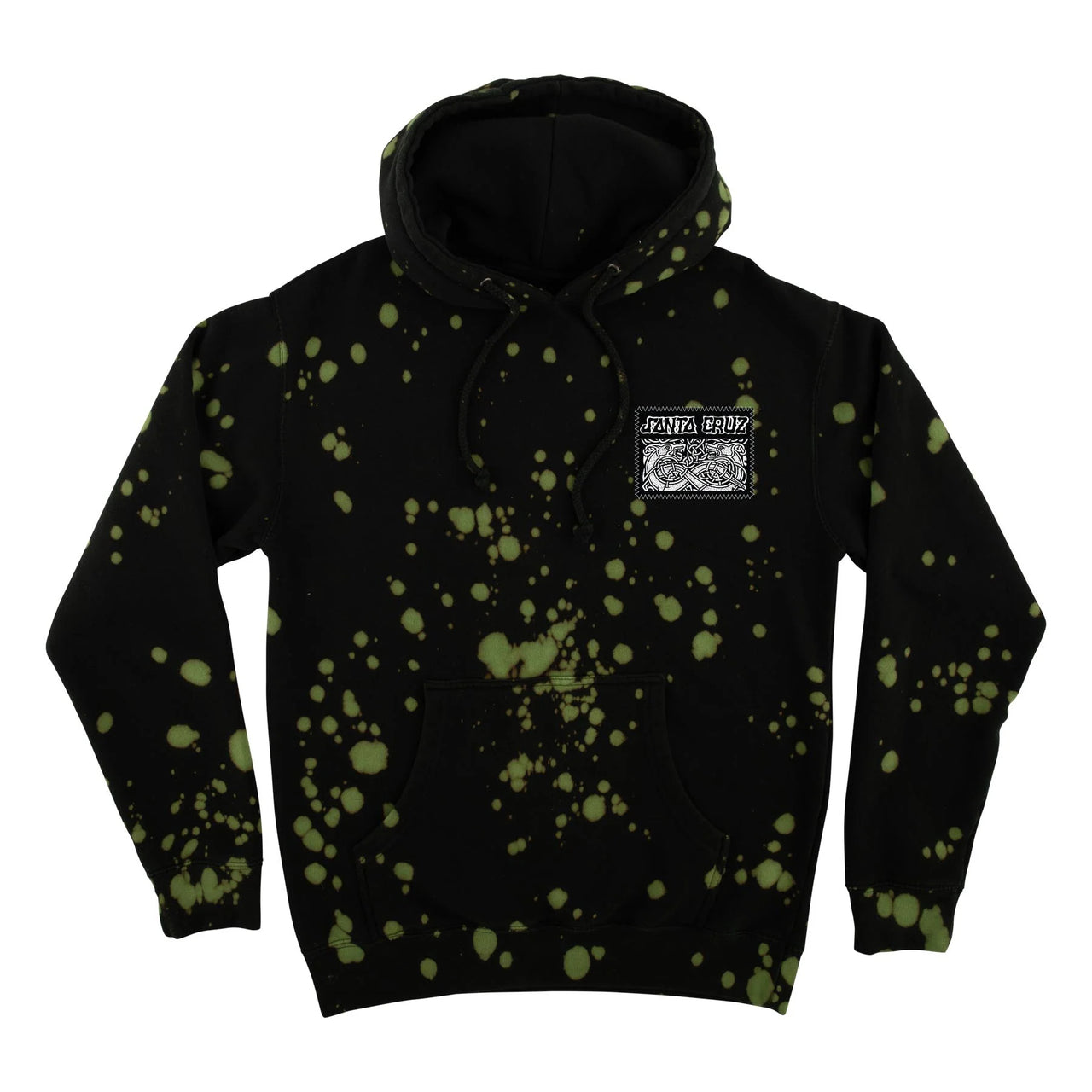 Sudadera Santa Cruz Dressen Celtic Dogs Black Toxic Splatter