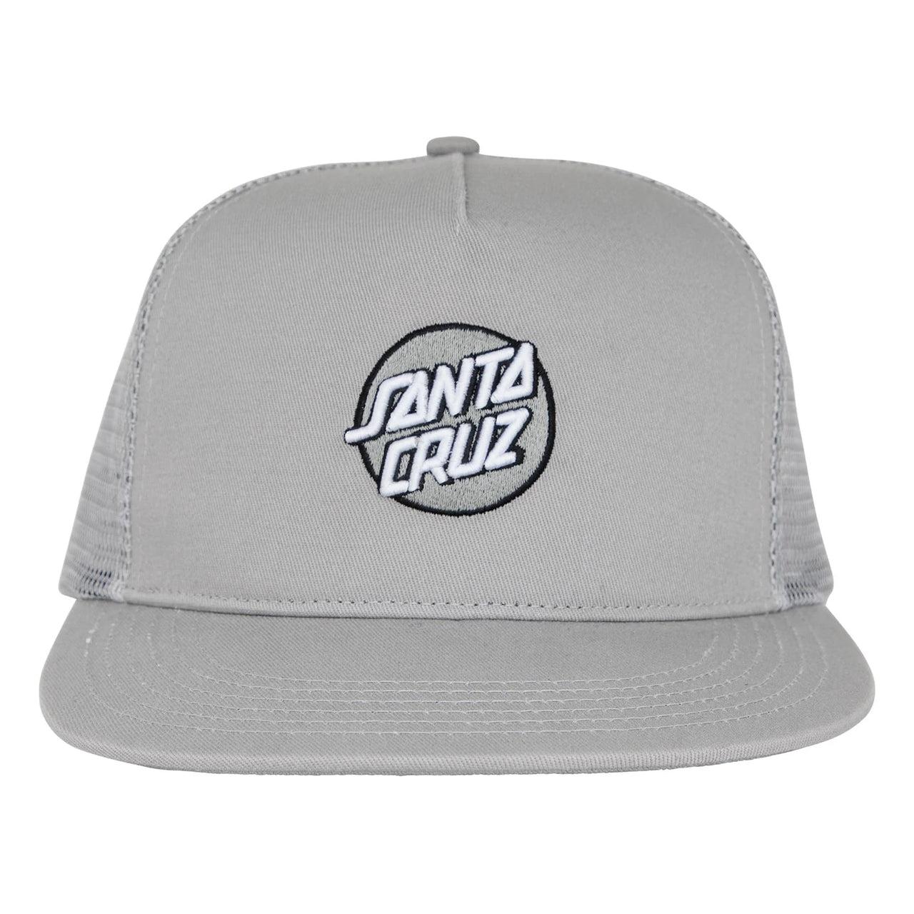 Gorra Trucker Santa Cruz Embroidered Tonal Grey