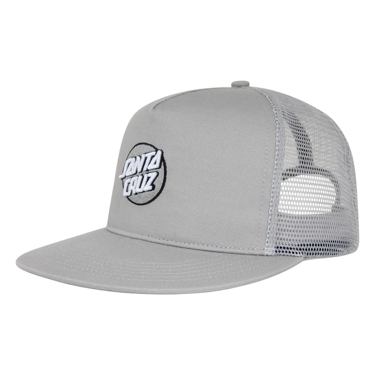 Gorra Trucker Santa Cruz Embroidered Tonal Grey