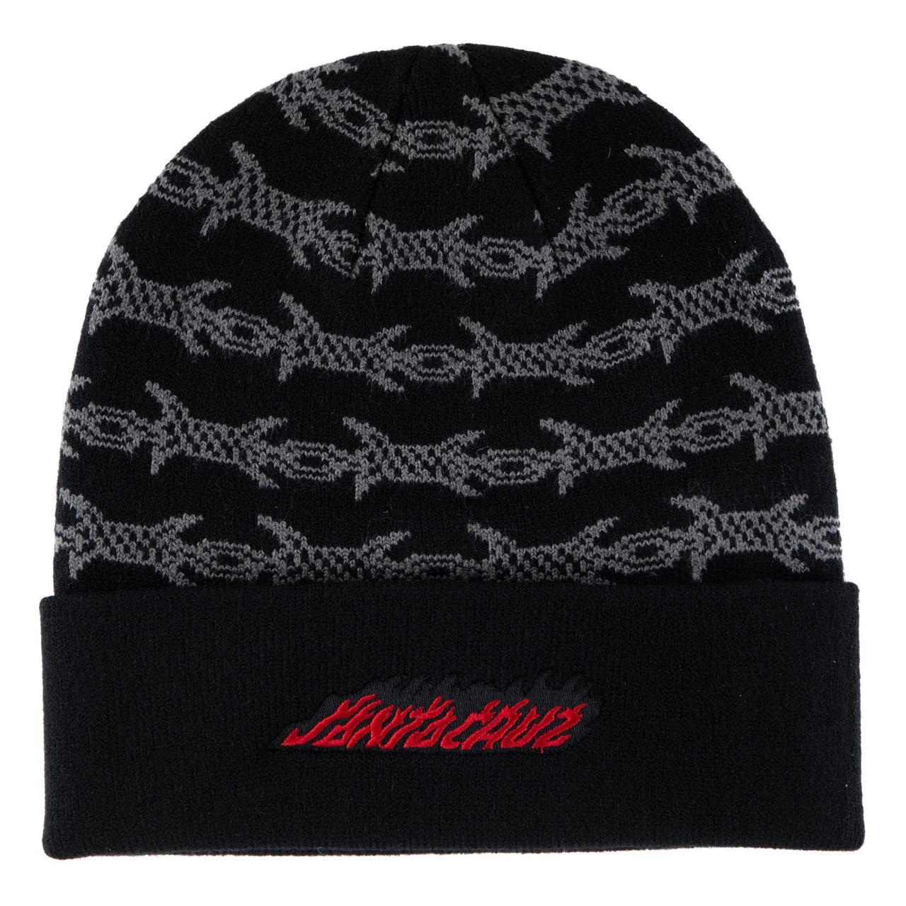 Beanie Santa Cruz Wired Flame Dot Black