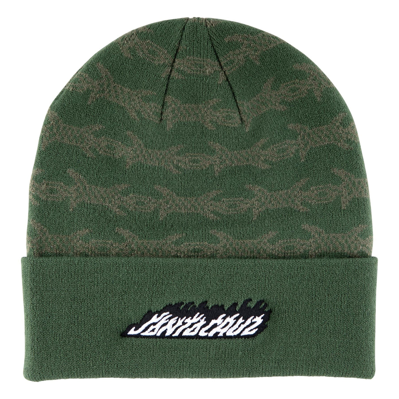 Beanie Santa Cruz Wired Flame Dot Forest