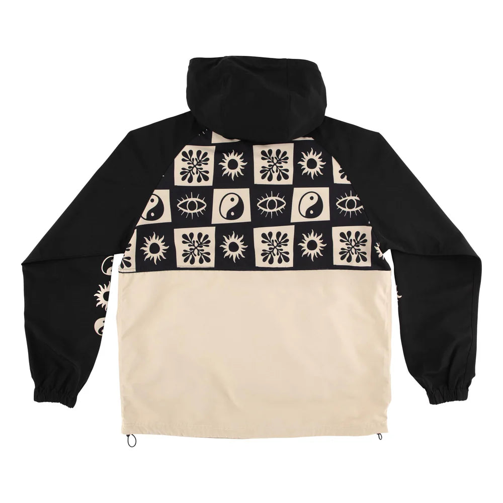 Chamarra Rompevientos Santa Cruz Strange Check