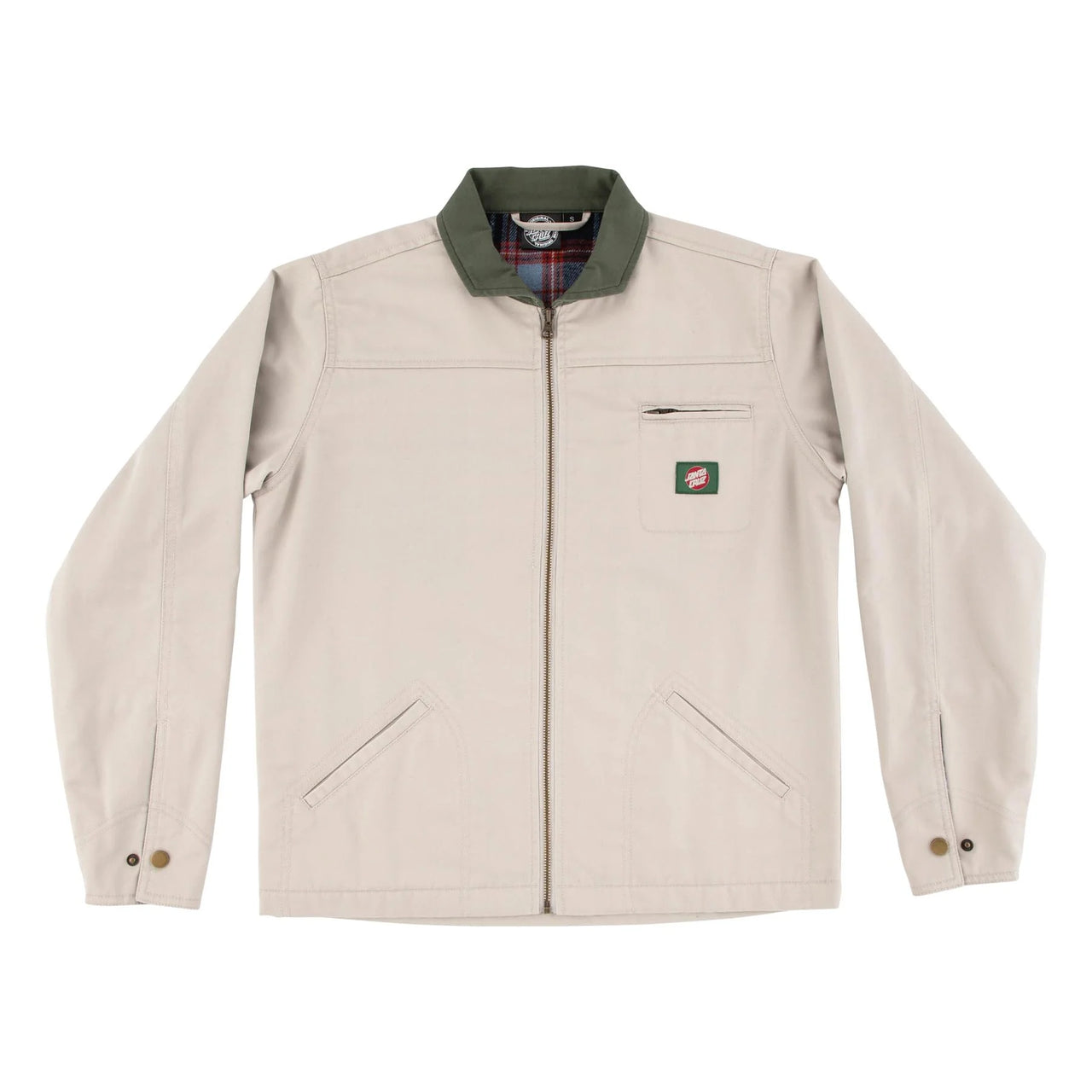 Chamarra Santa Cruz Twill Maverick Bone