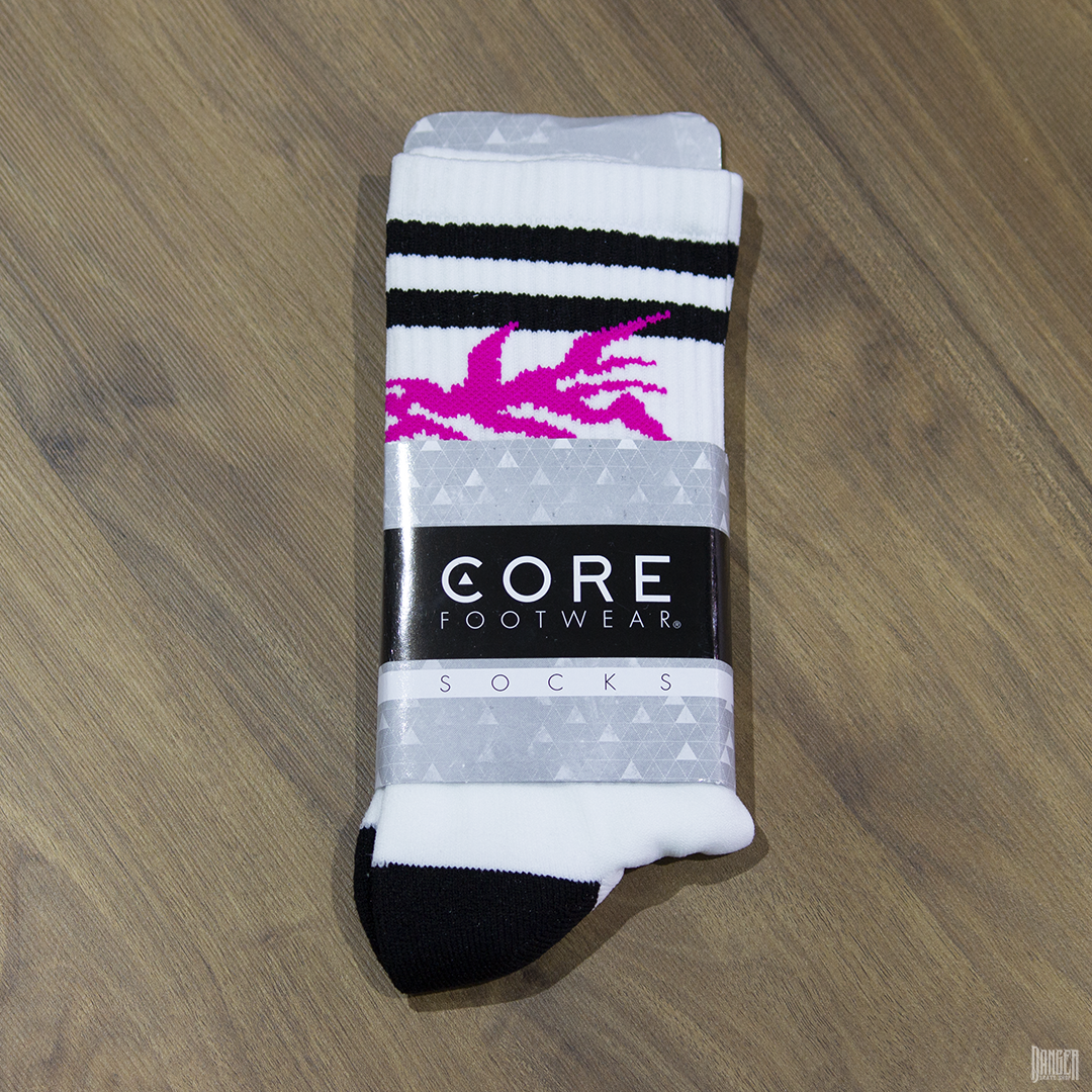 Calcetas Core Trueno White