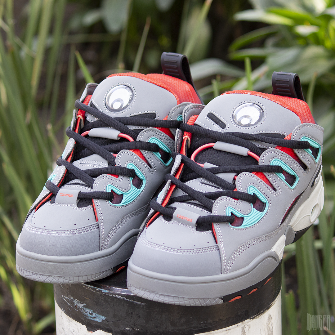 Tenis Osiris D3 E Grey Orange Turquoise