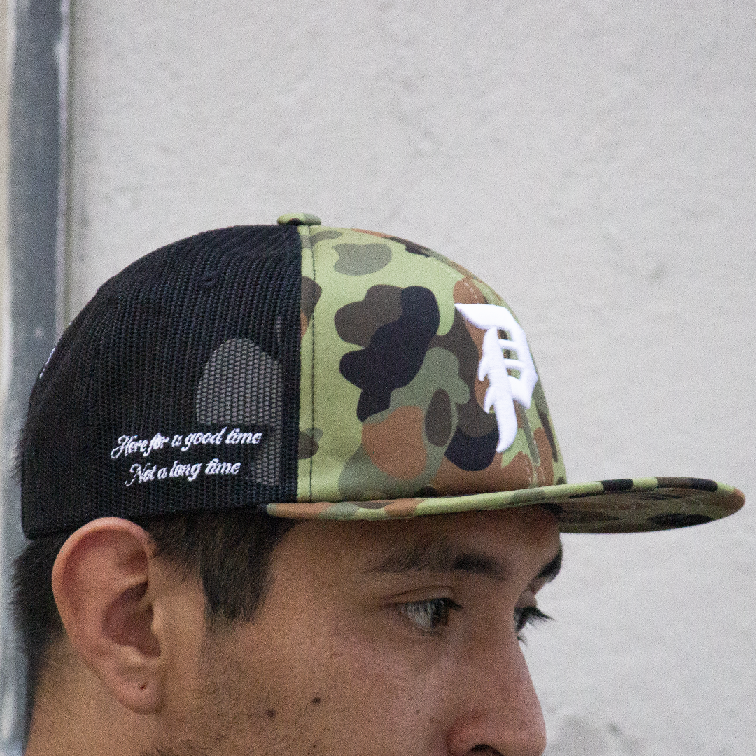 Gorra Primitive Good Time Trucker Black