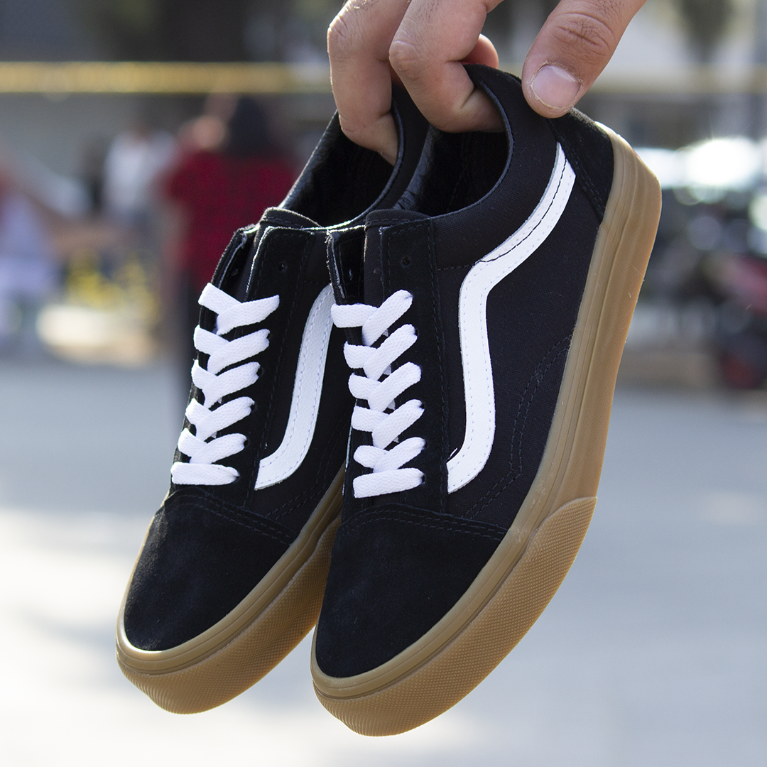Tenis Vans Old Skool Black Gum
