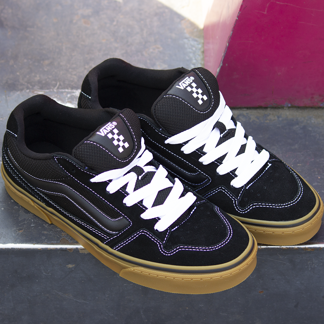 Tenis Vans Caldrone Suede Mesh Black Gum