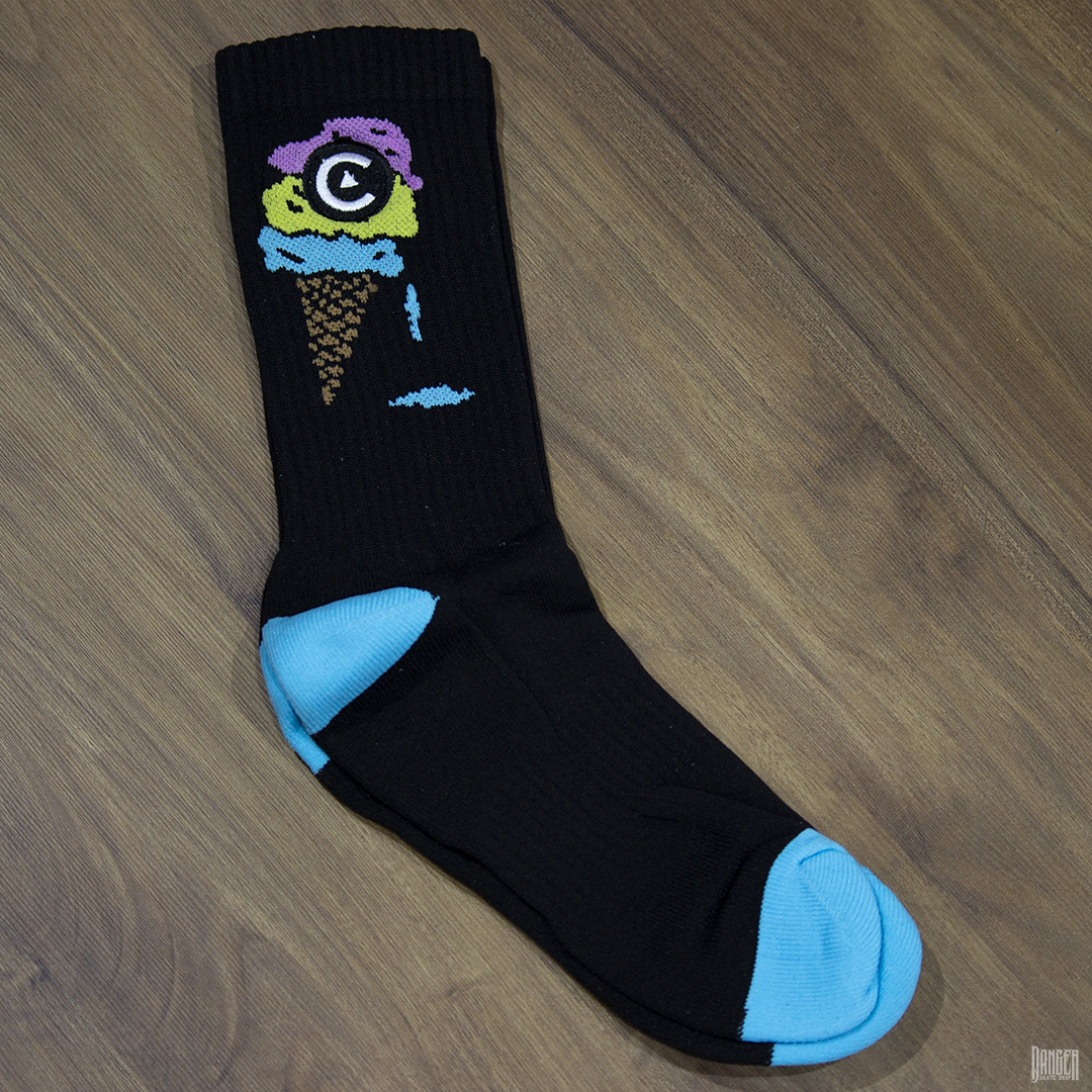 Calcetas Core Ice Cream Black