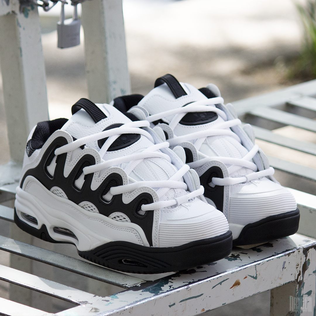Tenis Osiris D3 2001 White Black White