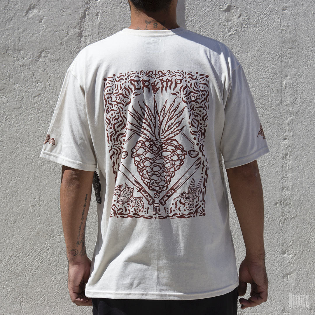 Playera Cramp Mezcal Beige