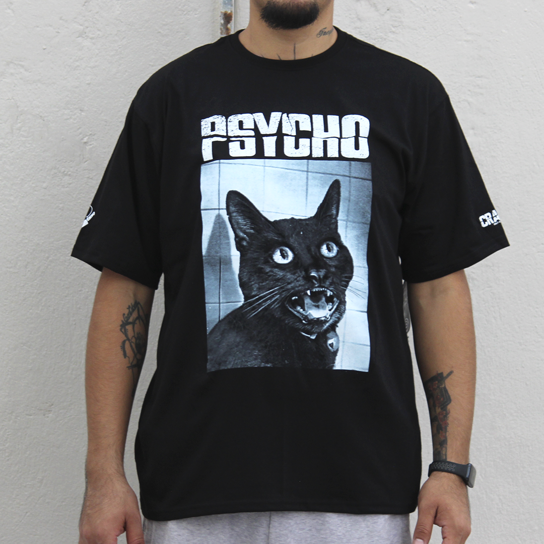 Playera Cramp Psycho Black