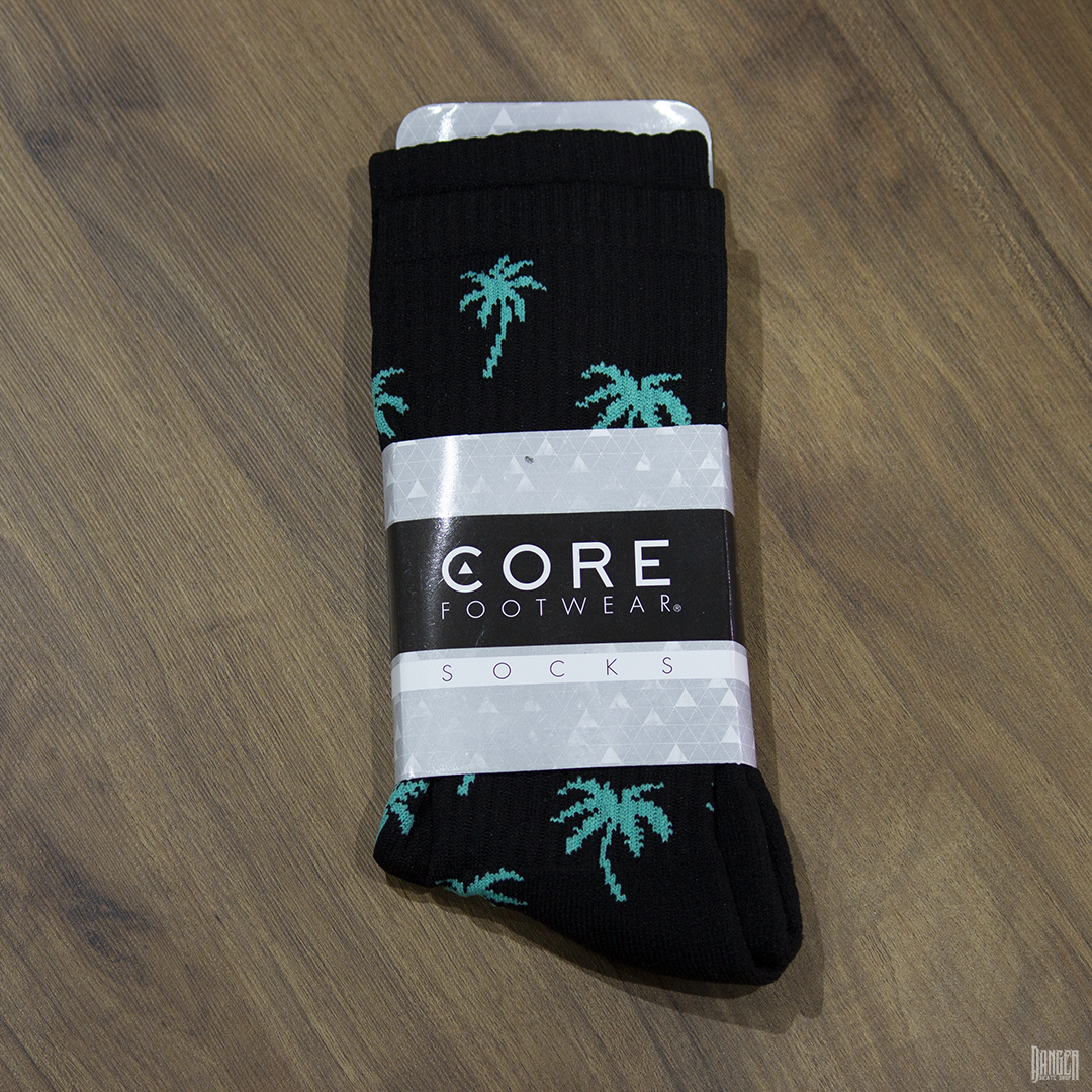 Calcetas Core Palmeras Black