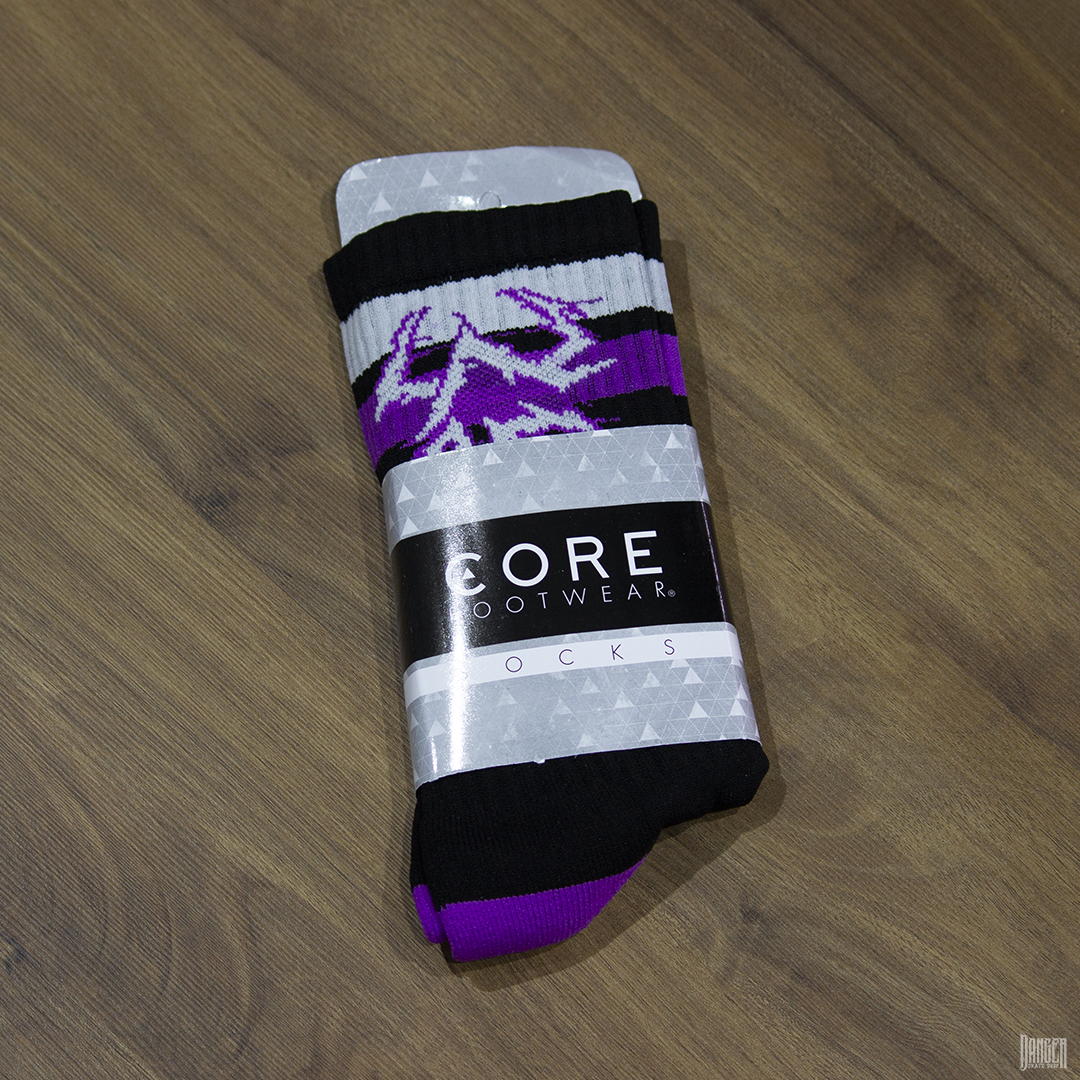 Calcetas Core Lighting Morado