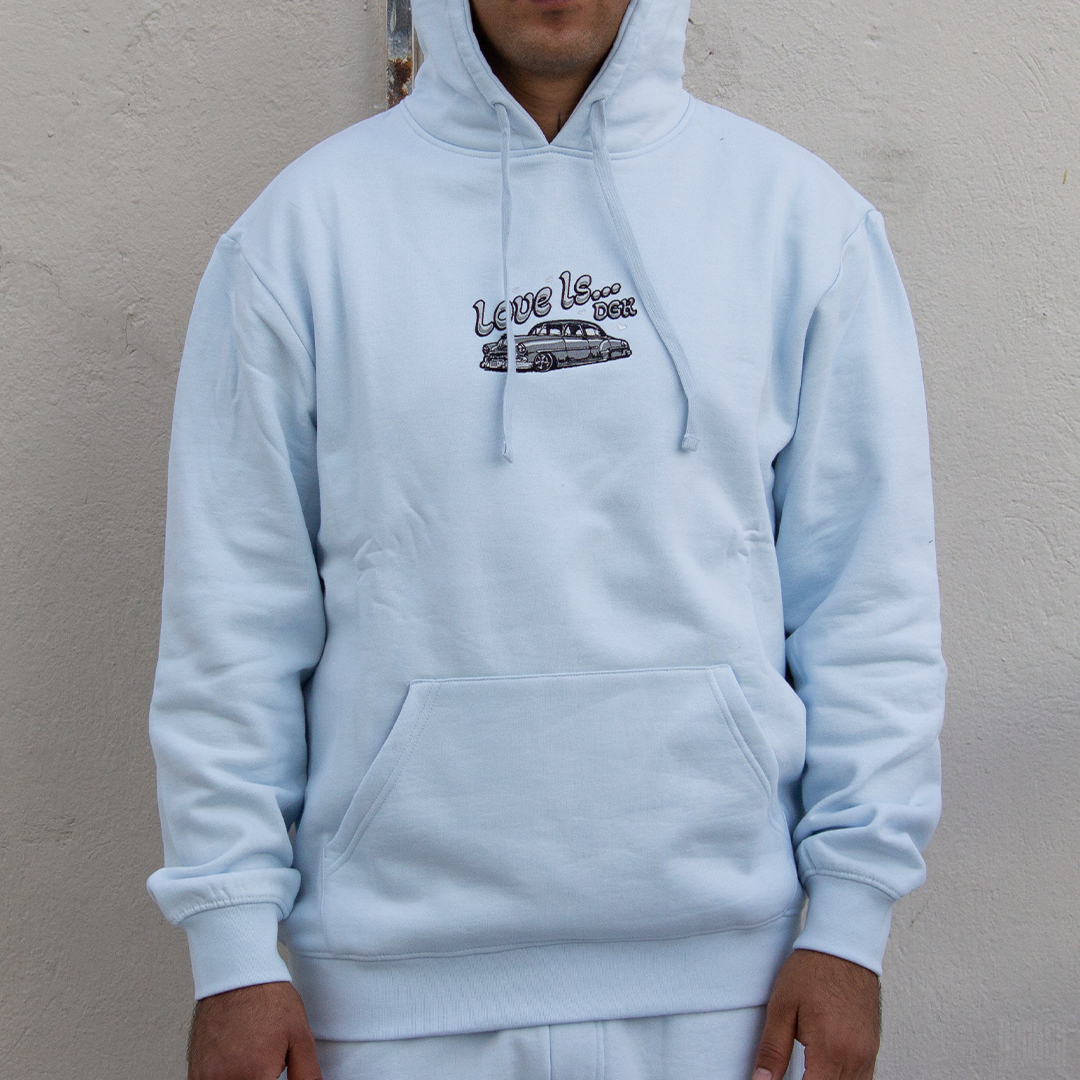 Sudadera DGK Love Is... Embroidered Fleece Blue