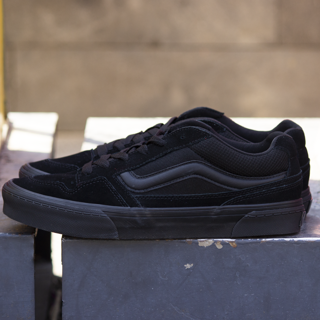 Tenis Vans Caldrone Suede Mesh Black Black