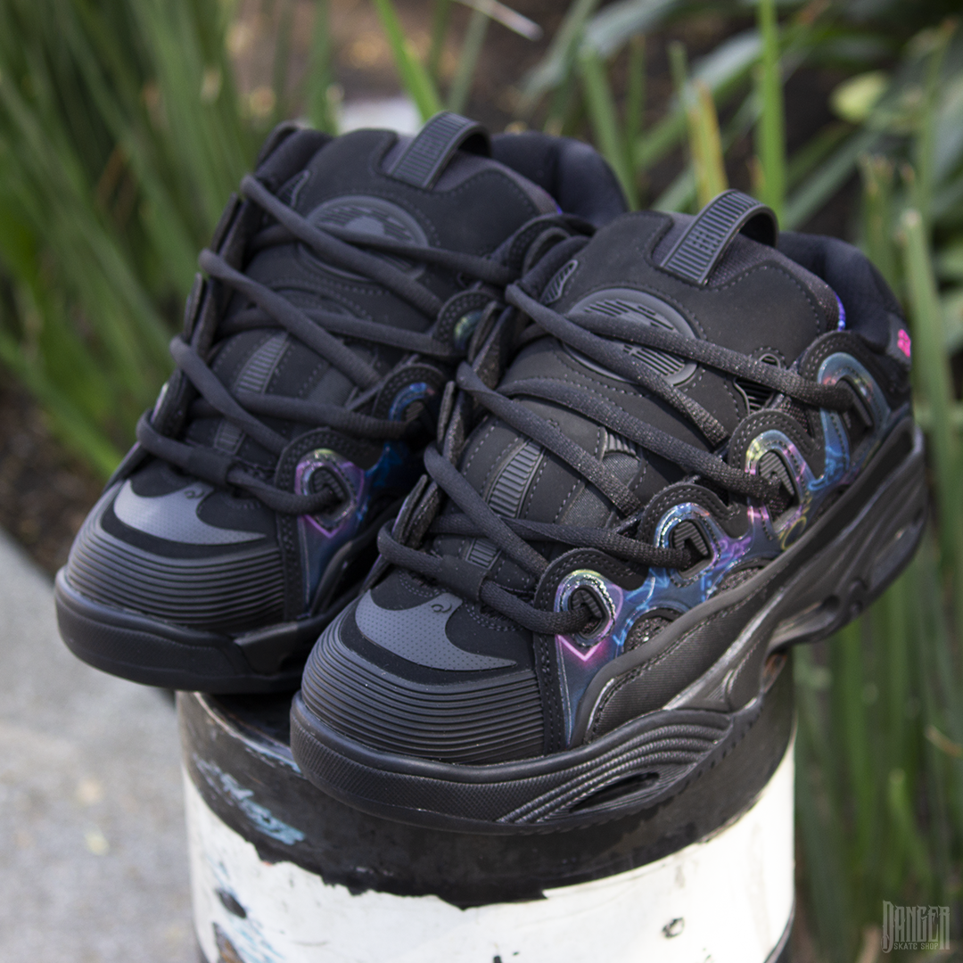 Tenis Osiris D3 2001 Black Pink Hologram