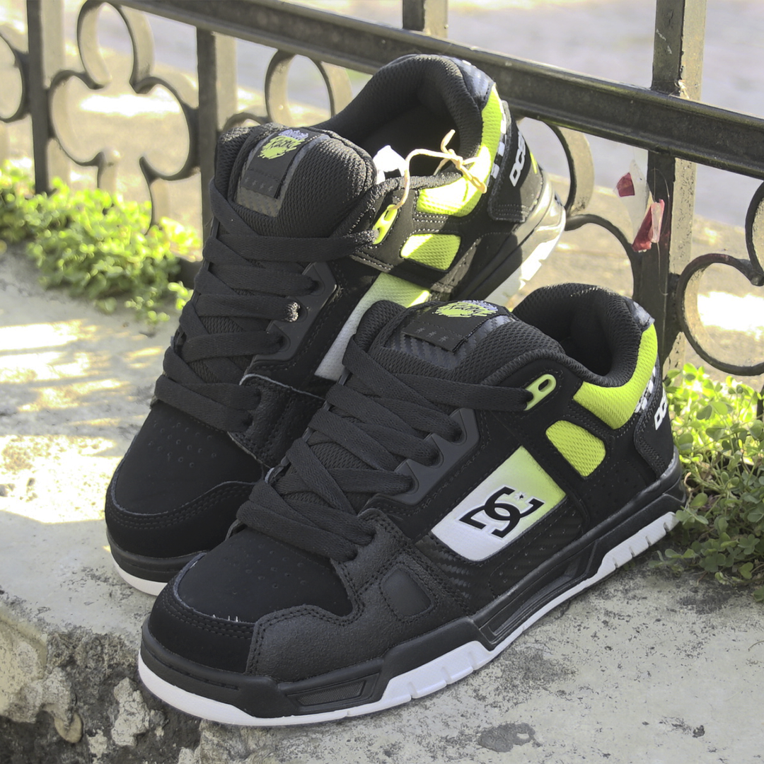 Tenis DC Stag SE Black Green White