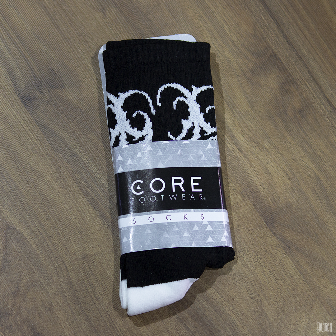 Calcetas Core Runas Negro