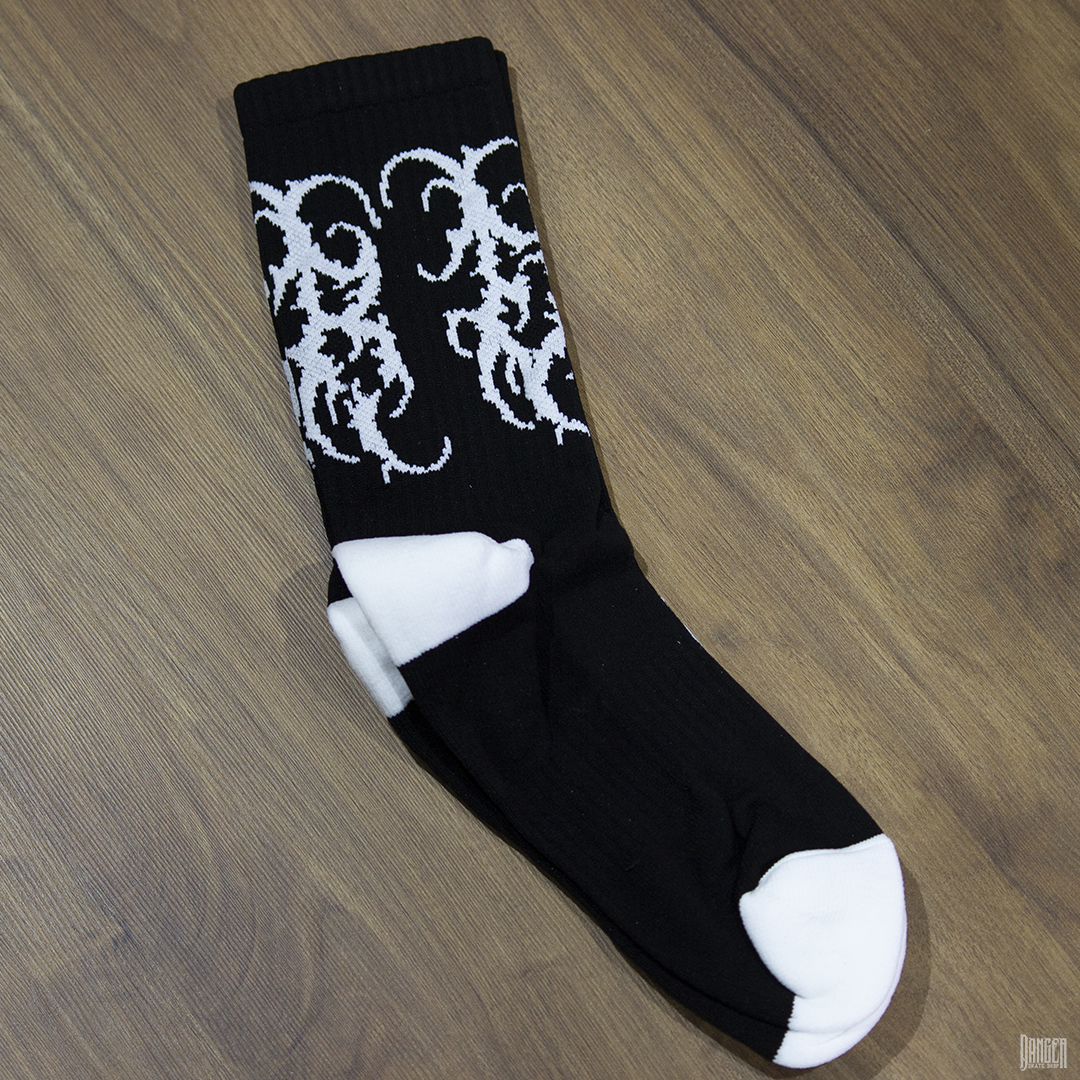 Calcetas Core Runas Negro