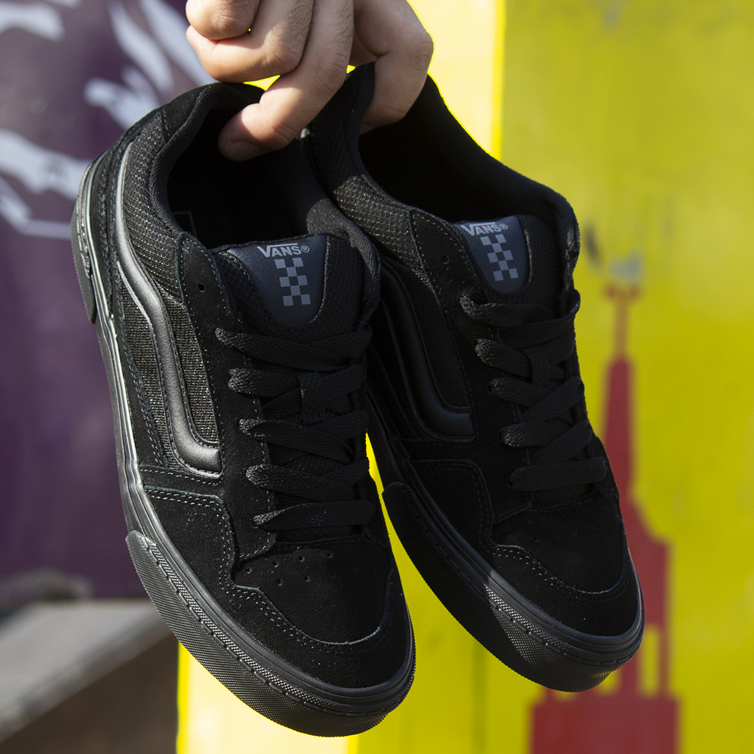 Tenis Vans Caldrone Suede Mesh Black Black