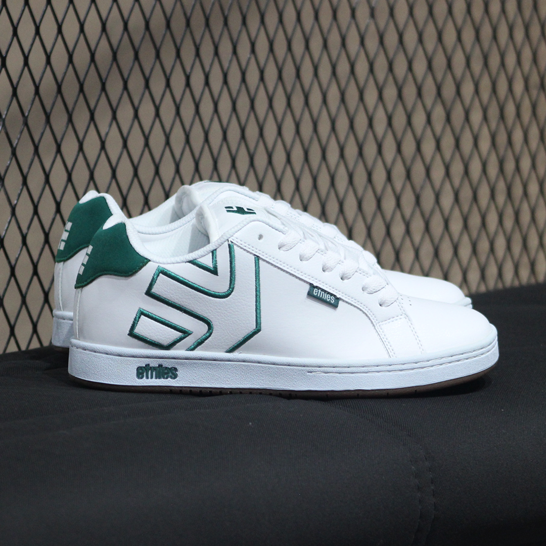 Tenis Etnies Fader White Green
