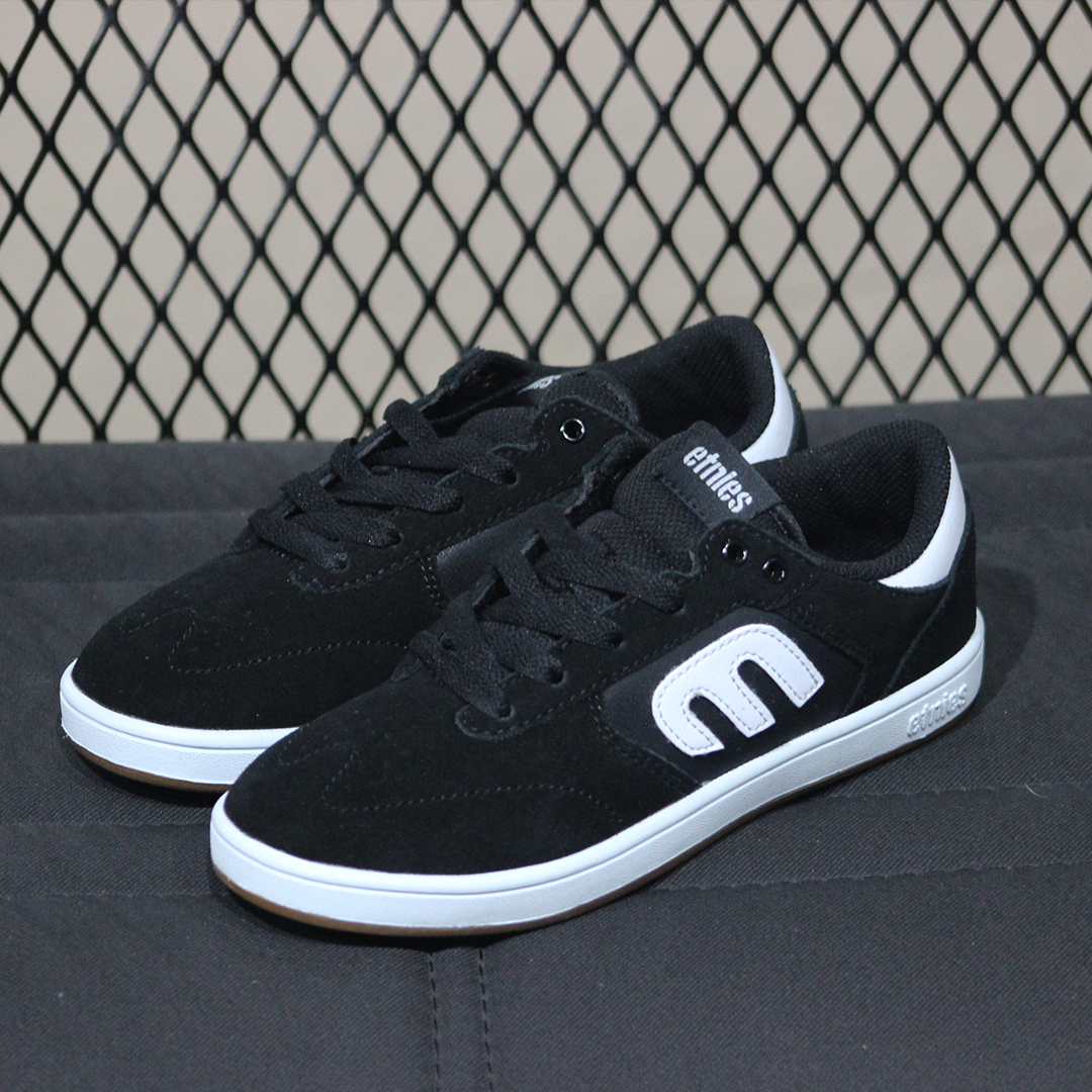 Tenis Etnies Windrow Kids Black White Gum