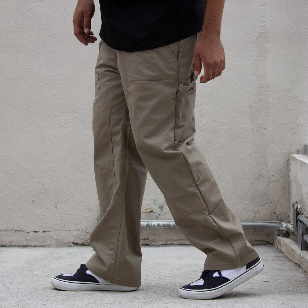 Pantalón Antifashion Carpintero Heavy Duty Kakhi Gabardina