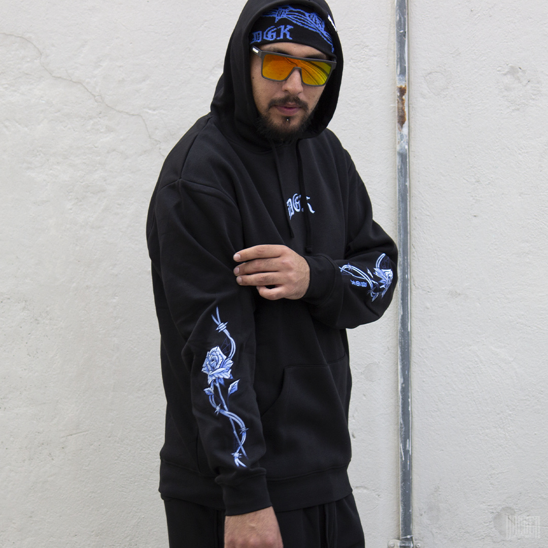 Sudadera DGK Praise Embroidered Black