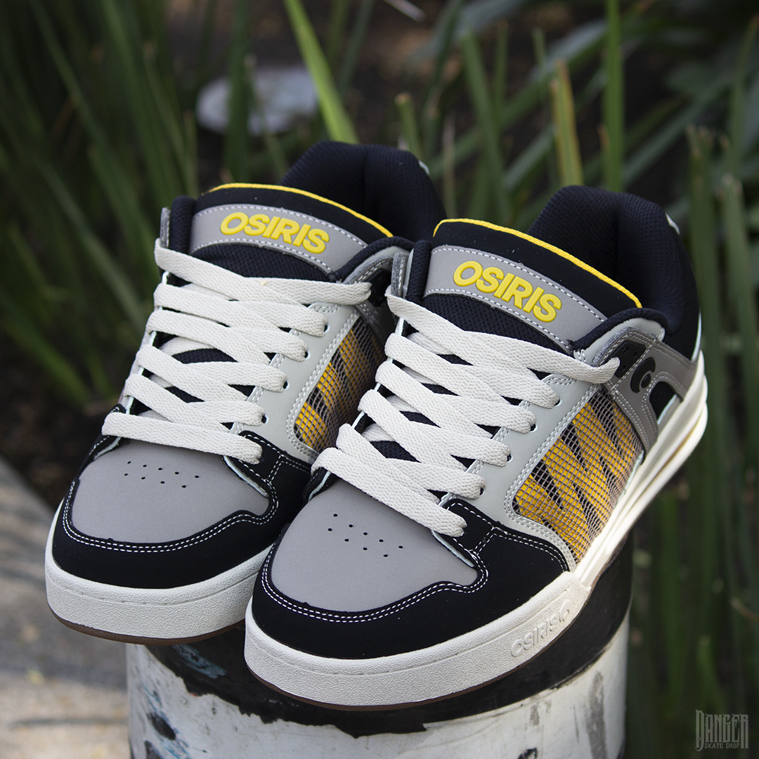 Tenis Osiris Pixel Black Yellow Grey