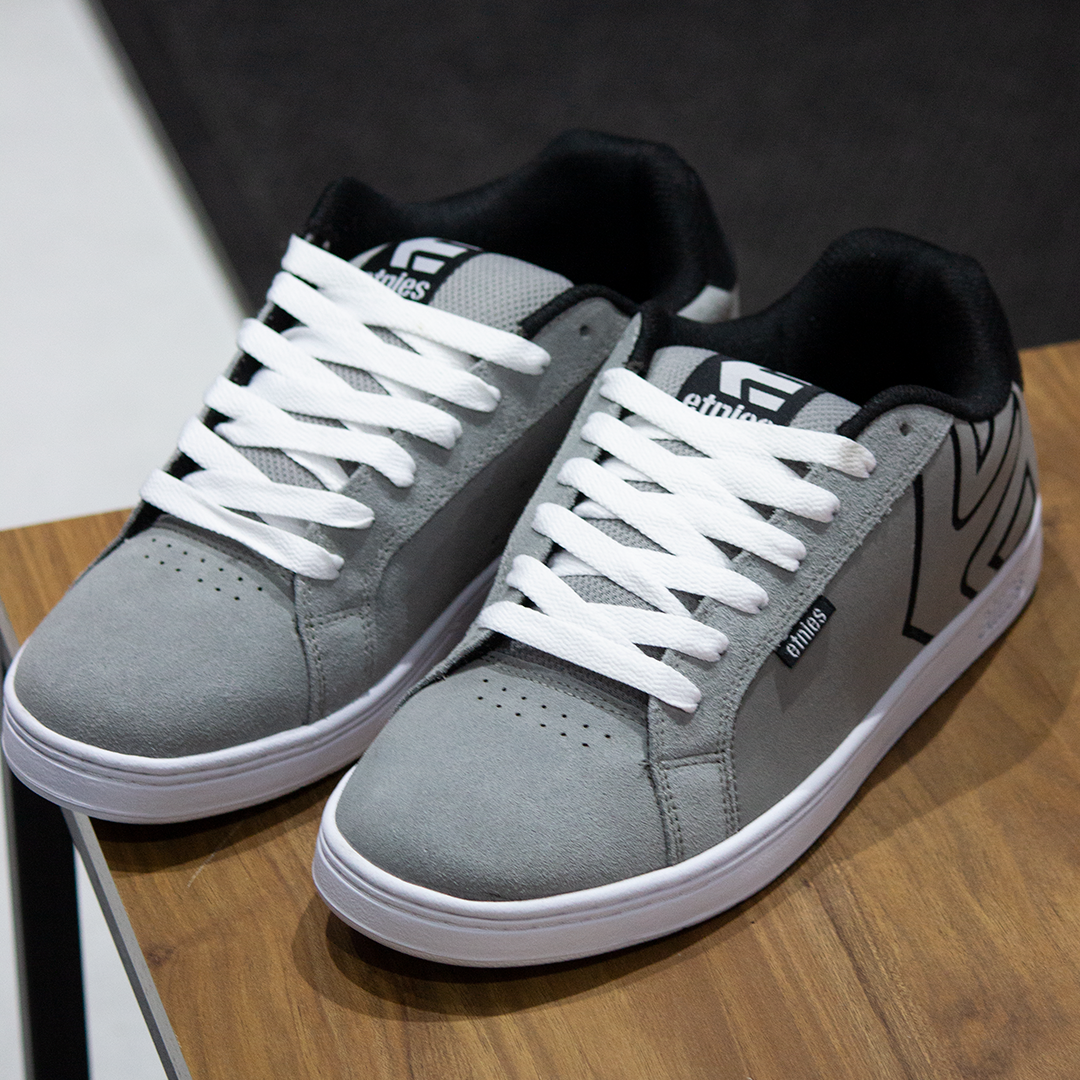 Tenis Etnies Fader Light Grey Black