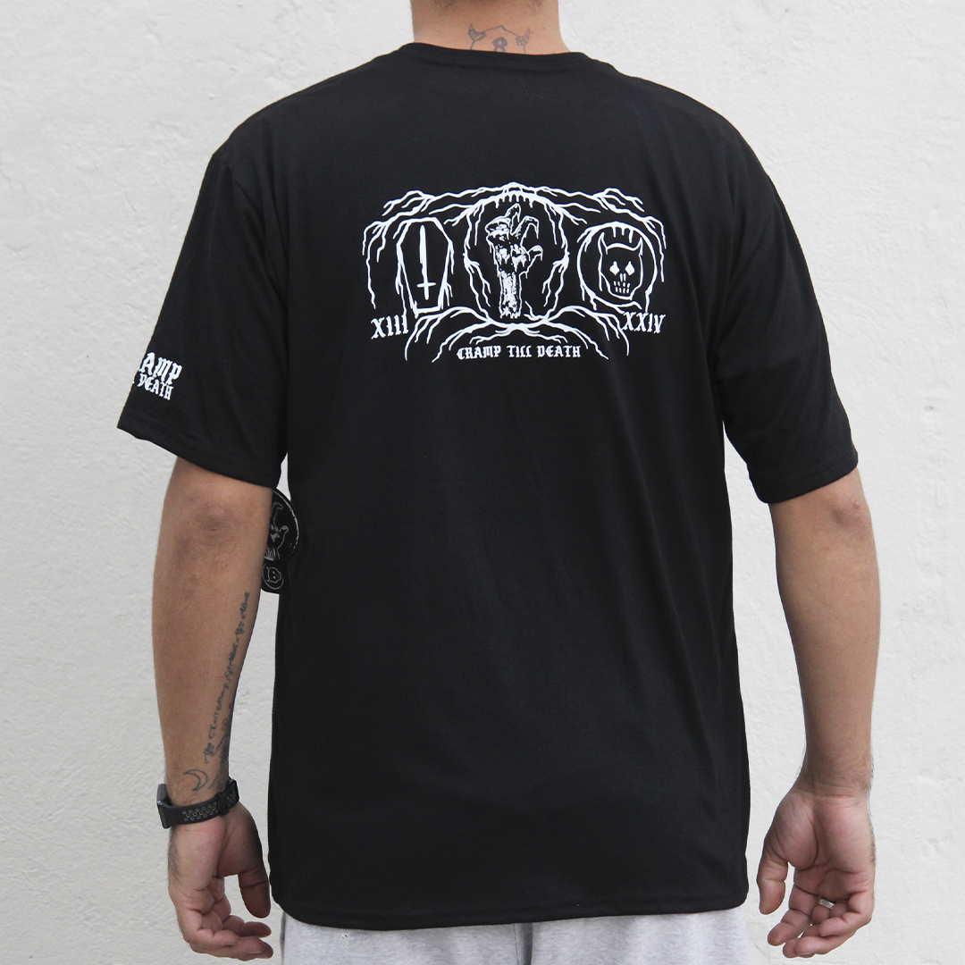 Playera Cramp Satanic Logo
