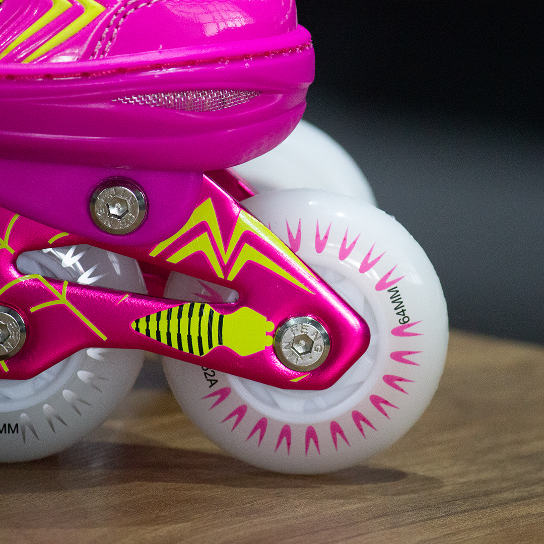 Patines Jingfeng Pink Yellow